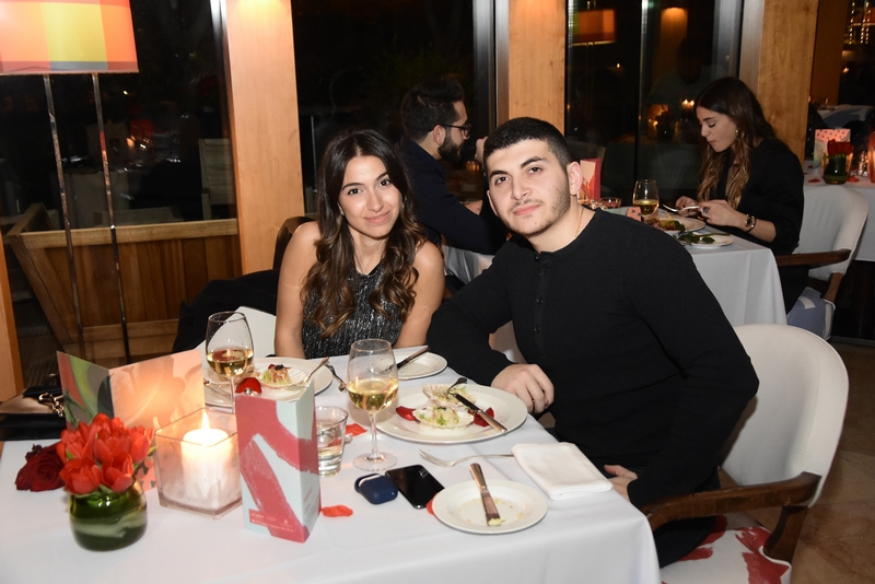 Love at le gray with an enchanting dinner at Indigo on the Roof